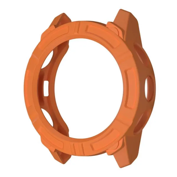 TPU HALF COVER Kryt pre Garmin Descent G2 oranžový