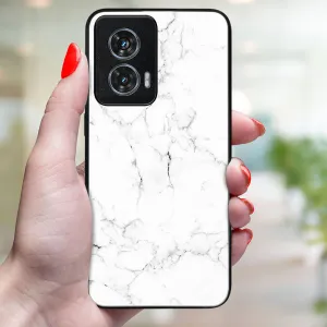 MY ART Ochranný kryt pre Motorola Edge 50 Fusion WHITE MARBLE (144)