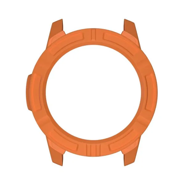 TPU HALF COVER Kryt pre Garmin Descent G2 oranžový