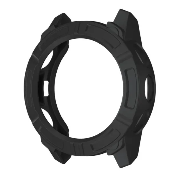 TPU HALF COVER Kryt pre Garmin Descent G2 čierny