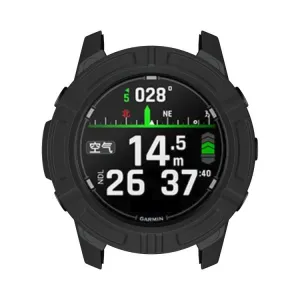 TPU HALF COVER Kryt pre Garmin Descent G2 čierny