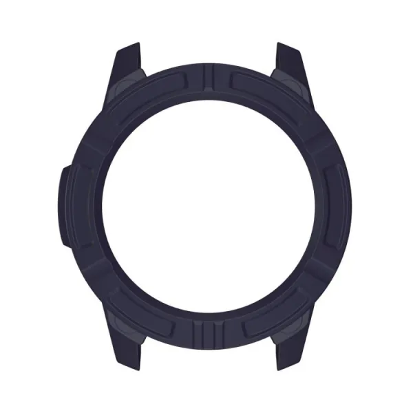 TPU HALF COVER Kryt pre Garmin Descent G2 tmavomodrý