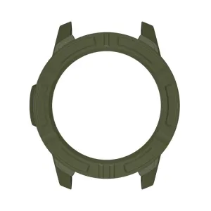 TPU HALF COVER Kryt pre Garmin Descent G2 tmavozelený