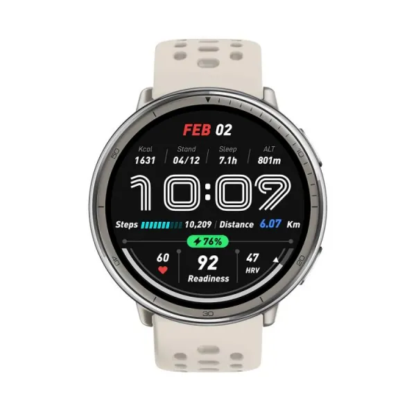 HOLE Silikónový remienok pre Amazfit Active 2 STARLIGHT