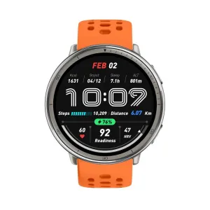 HOLE Silikónový remienok pre Amazfit Active 2 oranžový