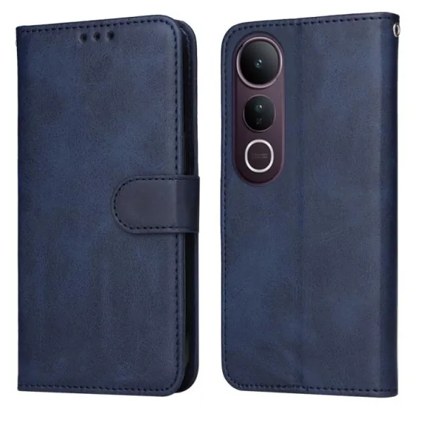 SMOOTH Peňaženkové puzdro pre Vivo V50 Lite modré