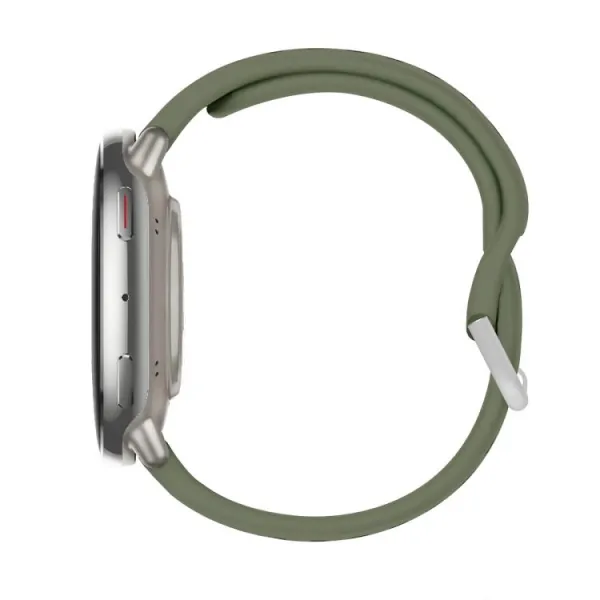 HOLE Silikónový remienok pre Amazfit Active 2 tmavozelený