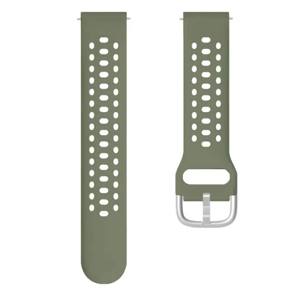 HOLE Silikónový remienok pre Amazfit Active 2 tmavozelený