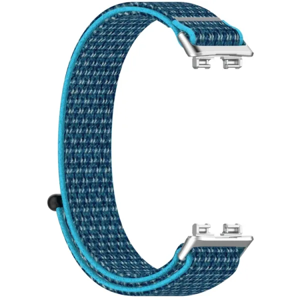NYLON Vymeniteľný remienok pre Huawei Band 10 / Band 9 / Band 8 modrý