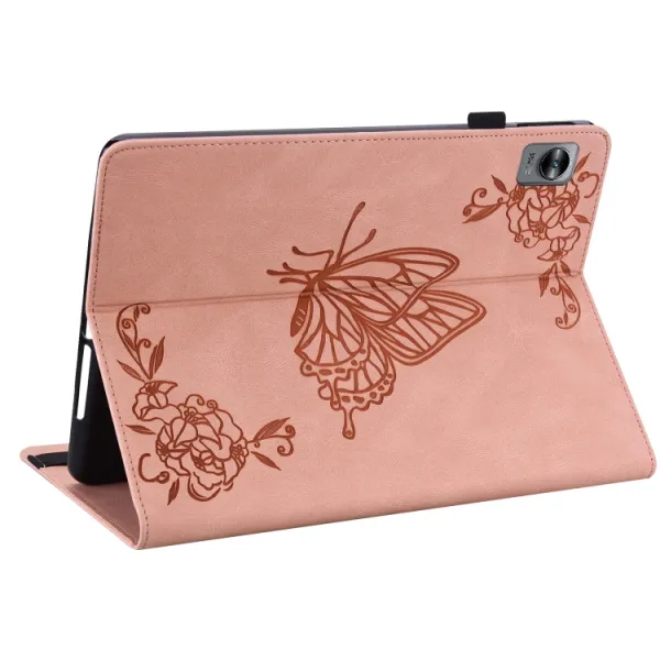 ART BUTTERFLY Zaklápacie puzdro Realme Pad Mini ružové