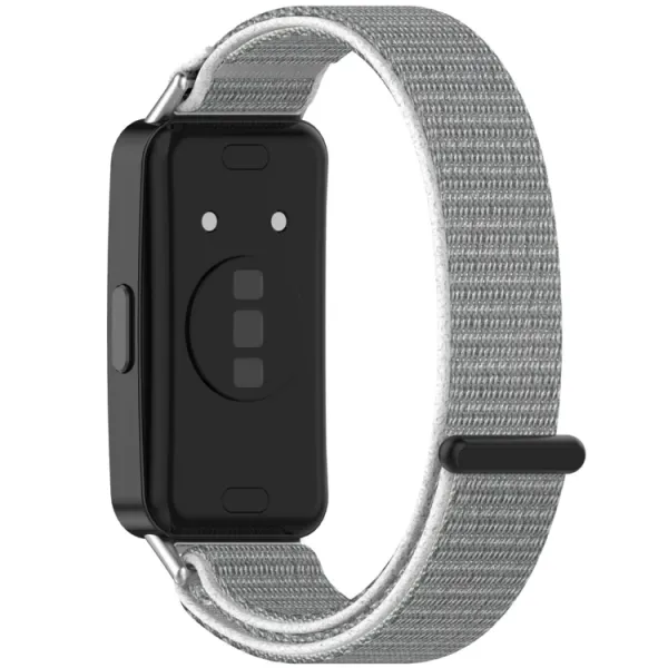 NYLON Vymeniteľný remienok pre Huawei Band 10 / Band 9 / Band 8 šedý