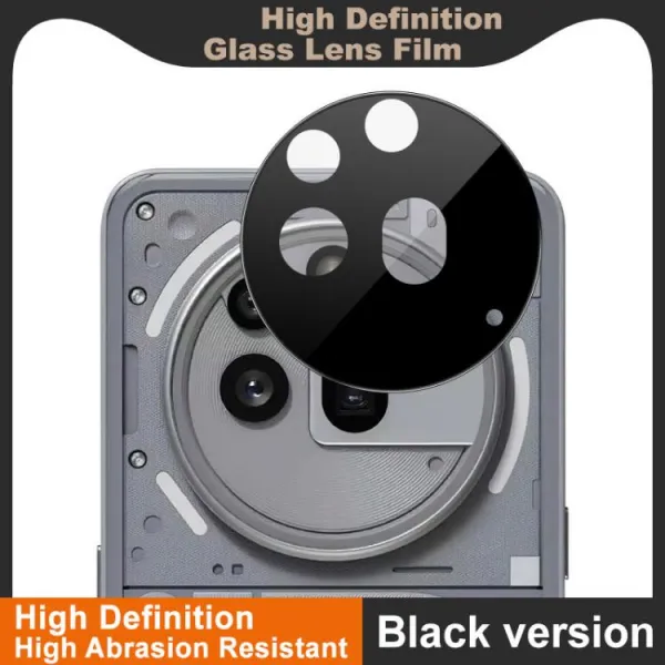 IMAK FULL COVER Sklo pre fotoaparát Nothing Phone (3a) Pro BLACK