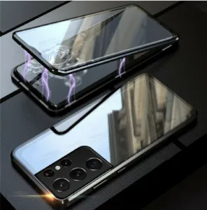 WOZINSKY Magnetický kryt 360° Samsung Galaxy S21 Plus 5G čierny