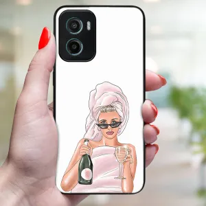 MY ART Ochranný kryt pre Motorola Moto G05 / Moto E15 CHAMPAGNE (134)