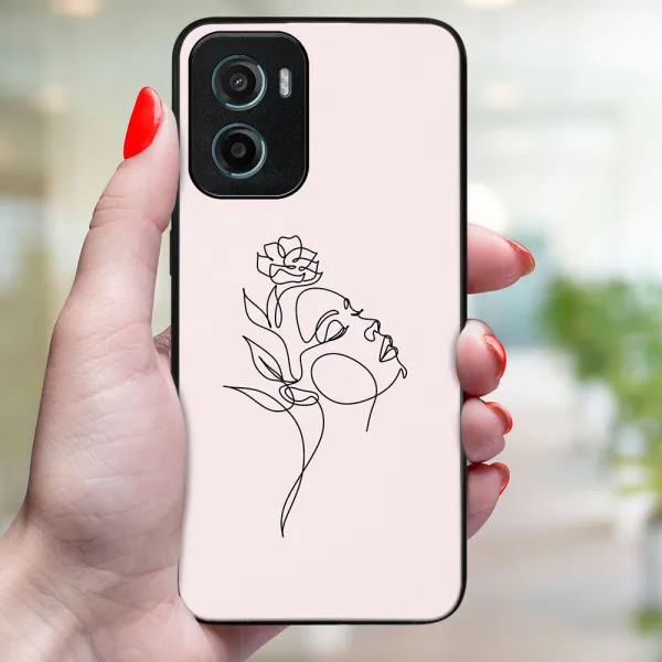 MY ART Ochranný kryt pre Motorola Moto G05 / Moto E15 ROSE GIRL (198)
