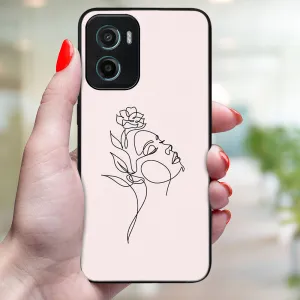MY ART Ochranný kryt pre Motorola Moto G05 / Moto E15 ROSE GIRL (198)