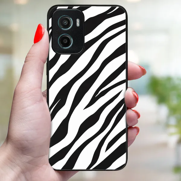 MY ART Ochranný kryt pre Motorola Moto G05 / Moto E15 ZEBRA (237)