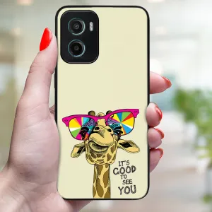MY ART Ochranný kryt pre Motorola Moto G05 / Moto E15 GIRAFFE (180)