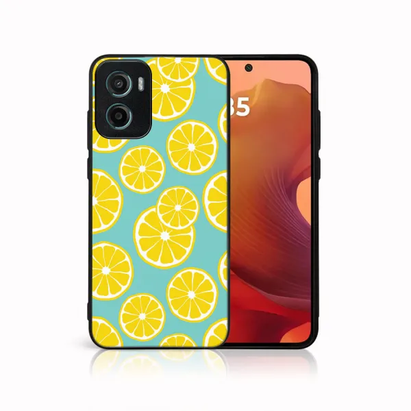 MY ART Ochranný kryt pre Motorola Moto G05 / Moto E15 LEMON (121)