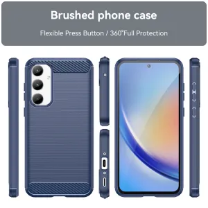 FLEXI TPU Ochranný kryt Samsung Galaxy A35 5G modrý