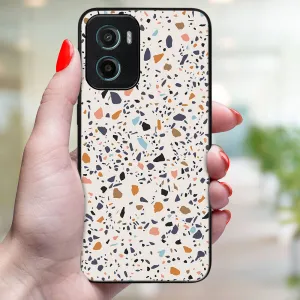 MY ART Ochranný kryt pre Motorola Moto G05 / Moto E15 BEIGE TERRAZZO (162)