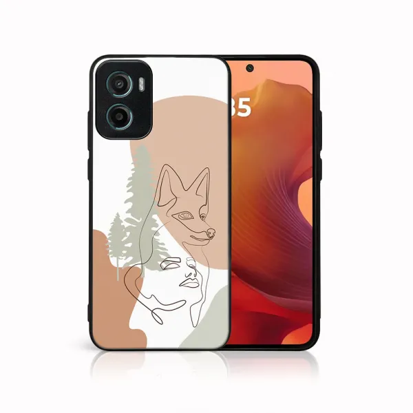 MY ART Ochranný kryt pre Motorola Moto G05 / Moto E15 FOX (191)