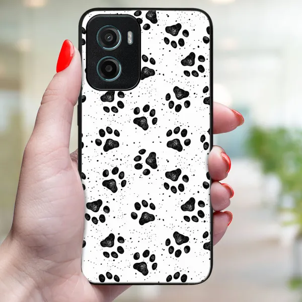 MY ART Ochranný kryt pre Motorola Moto G05 / Moto E15 PAWS (185)