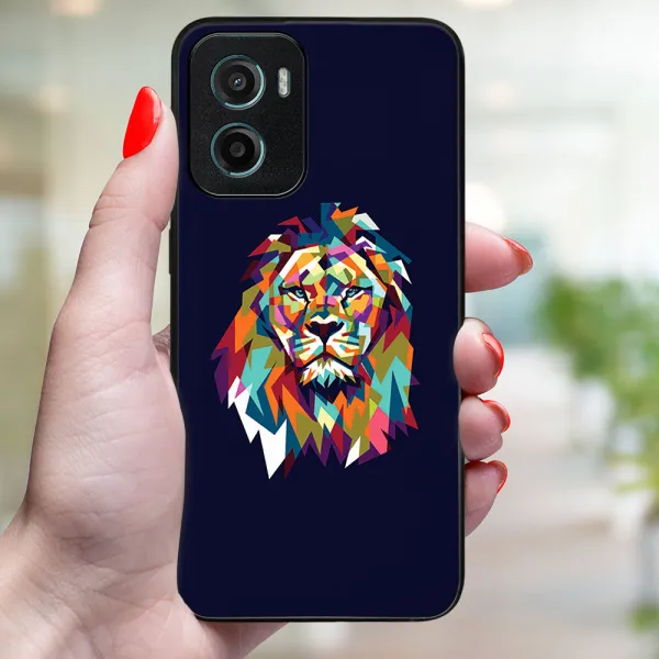 MY ART Ochranný kryt pre Motorola Moto G05 / Moto E15 LION (246)