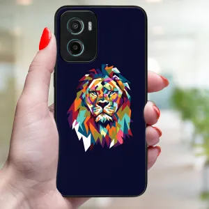 MY ART Ochranný kryt pre Motorola Moto G05 / Moto E15 LION (246)