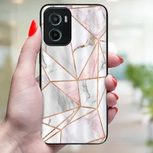 MY ART Ochranný kryt pre Motorola Moto G05 / Moto E15 PINK MARBLE (143)