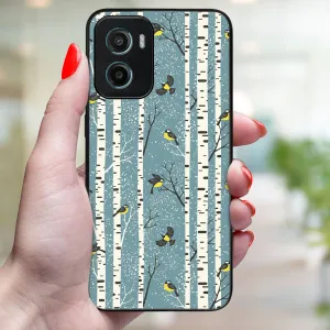 MY ART Kryt s vianočným dizajnom Motorola Moto G05 / Moto E15 BIRCH (072)