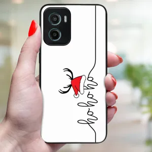 MY ART Kryt s vianočným dizajnom Motorola Moto G05 / Moto E15 HOHOHO (073)