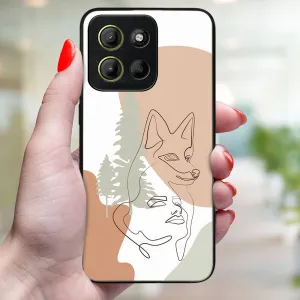 MY ART Ochranný kryt pre Motorola Moto G15 / G15 Power / G17 / G17 Power FOX (191)