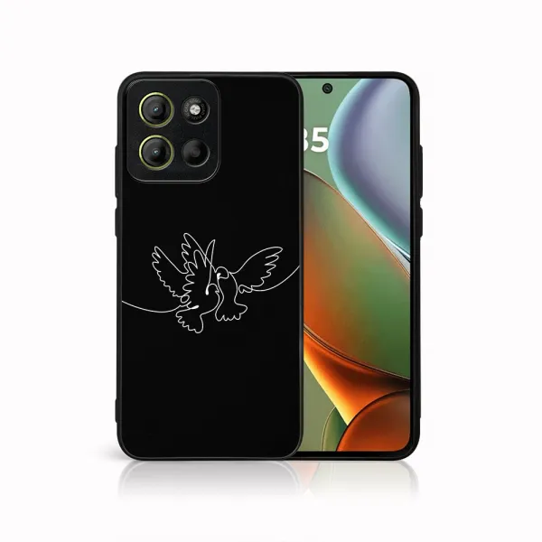 MY ART Ochranný kryt pre Motorola Moto G15 / G15 Power / G17 / G17 Power WHITE DOVE (195)