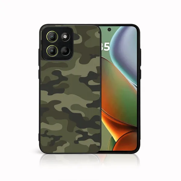 MY ART Ochranný kryt pre Motorola Moto G15 / G15 Power / G17 / G17 Power GREEN CAMO (235)