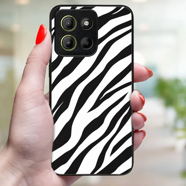 MY ART Ochranný kryt pre Motorola Moto G15 / G15 Power / G17 / G17 Power ZEBRA (237)
