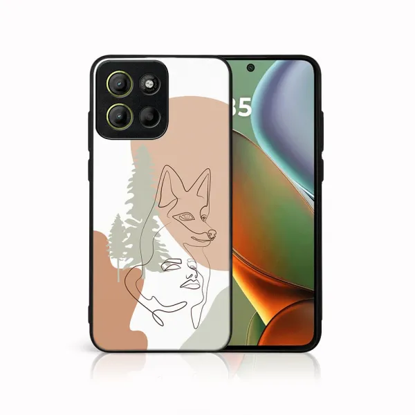 MY ART Ochranný kryt pre Motorola Moto G15 / G15 Power / G17 / G17 Power FOX (191)
