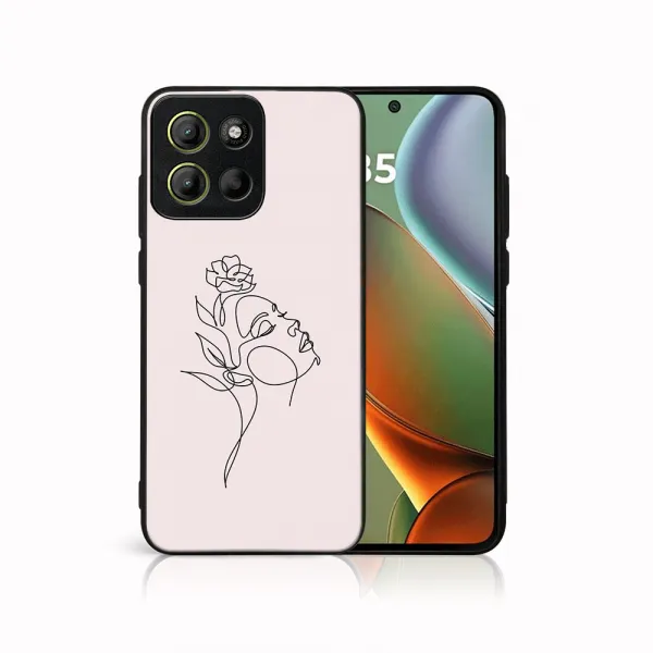 MY ART Ochranný kryt pre Motorola Moto G15 / G15 Power / G17 / G17 Power ROSE GIRL (198)
