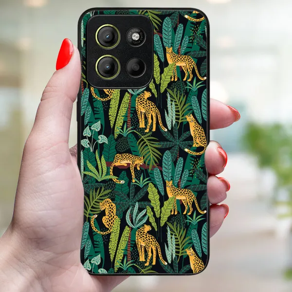 MY ART Ochranný kryt pre Motorola Moto G15 / G15 Power / G17 / G17 Power LEOPARD (239)
