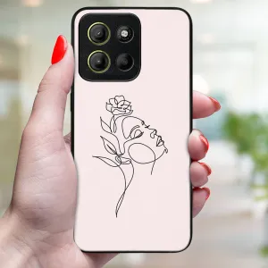 MY ART Ochranný kryt pre Motorola Moto G15 / G15 Power / G17 / G17 Power ROSE GIRL (198)