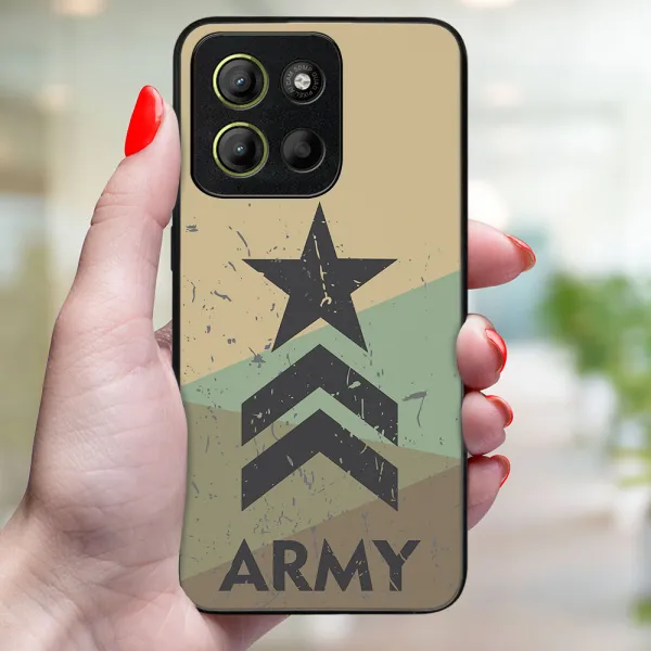 MY ART Ochranný kryt pre Motorola Moto G15 / G15 Power / G17 / G17 Power ARMY (236)