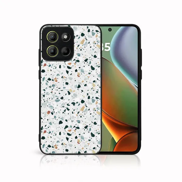 MY ART Ochranný kryt pre Motorola Moto G15 / G15 Power / G17 / G17 Power GREY TERRAZZO (163)