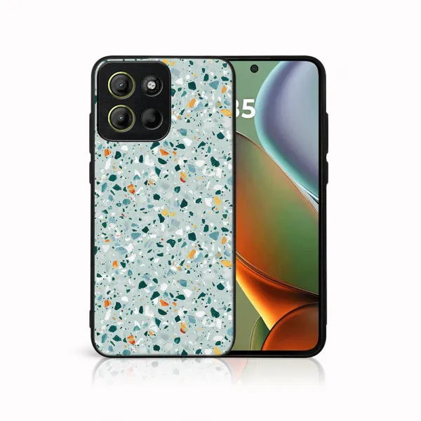 MY ART Ochranný kryt pre Motorola Moto G15 / G15 Power / G17 / G17 Power BLUE TERRAZZO (164)
