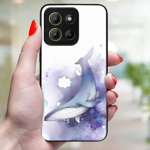 MY ART Ochranný kryt pre Motorola Moto G15 / G15 Power / G17 / G17 Power WHALE (242)