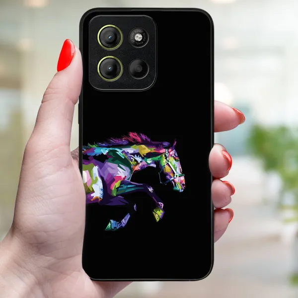 MY ART Ochranný kryt pre Motorola Moto G15 / G15 Power / G17 / G17 Power HORSE (249)