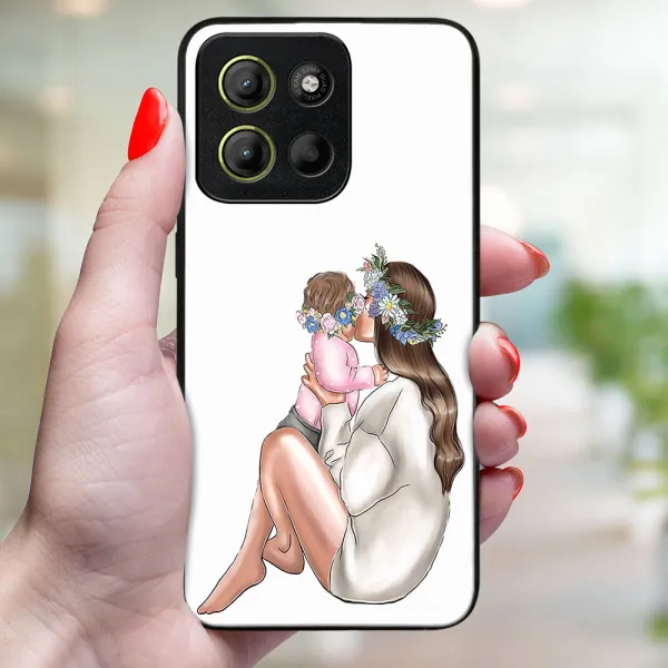 MY ART Ochranný kryt pre Motorola Moto G15 / G15 Power / G17 / G17 Power BABY GIRL (111)