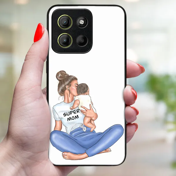 MY ART Ochranný kryt pre Motorola Moto G15 / G15 Power / G17 / G17 Power SUPERMOM (112)