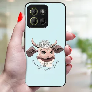 MY ART Ochranný kryt pre Motorola Moto G15 / G15 Power / G17 / G17 Power HAPPY COW (181)