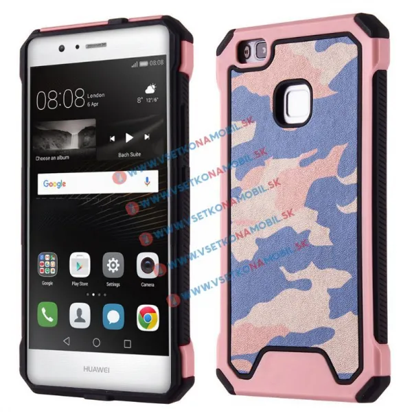 ARMY Ochranné puzdro Huawei P9 lite ružové
