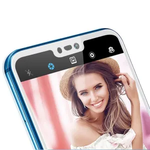 3D Tvrdené sklo Huawei P20 Lite biele